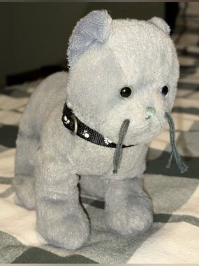 Grey Cat Kitten Webkinz Plush